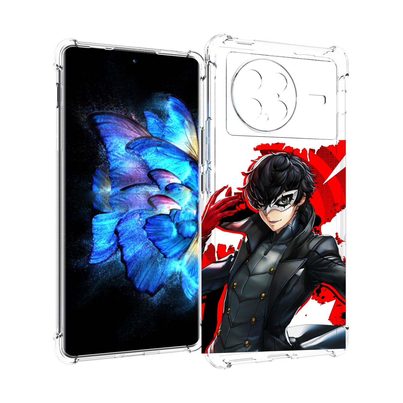 

Чехол MyPads Persona 5 для Vivo X Note 5G, Прозрачный, Tocco