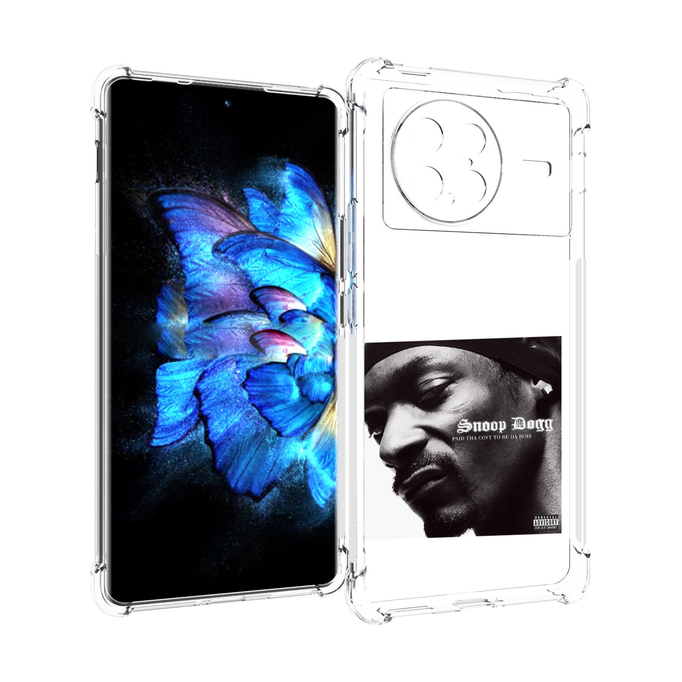 

Чехол MyPads PAID THA COST TO BE DA BOSS для Vivo X Note 5G, Прозрачный, Tocco