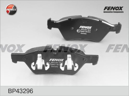 

Колодки Передние Mb W164, W251 3.5-3.0dci, 05- Bp43296 FENOX арт. BP43296