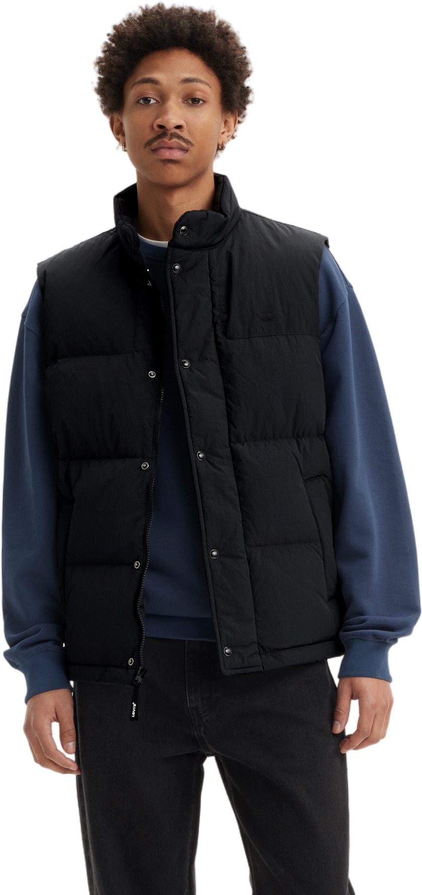 Утепленный жилет мужской Levi's ROCKRIDGE VEST BLACKS черный XS