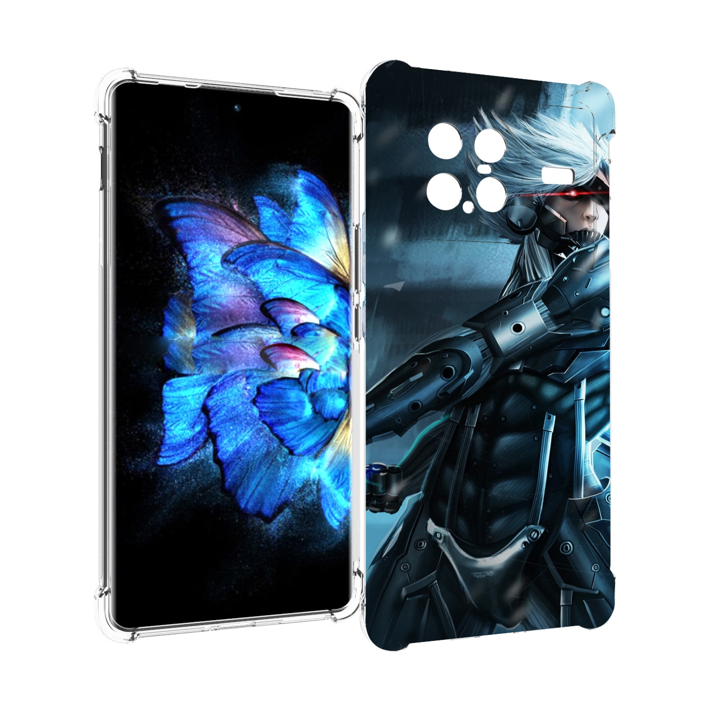 

Чехол MyPads Metal Gear Rising Revengeance для Vivo X Note 5G, Прозрачный, Tocco