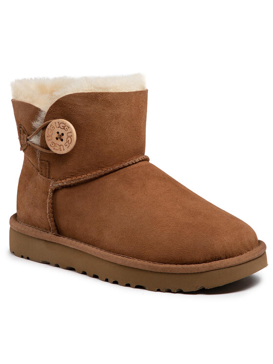 

Ботинки W Mini Bailey Button II 1016422 Ugg Коричневый 41 EU, W Mini Bailey Button II 1016422