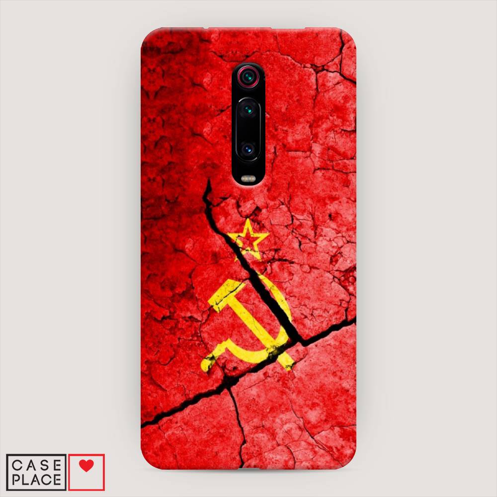 фото Пластиковый чехол "ссср" на xiaomi redmi k20 pro awog