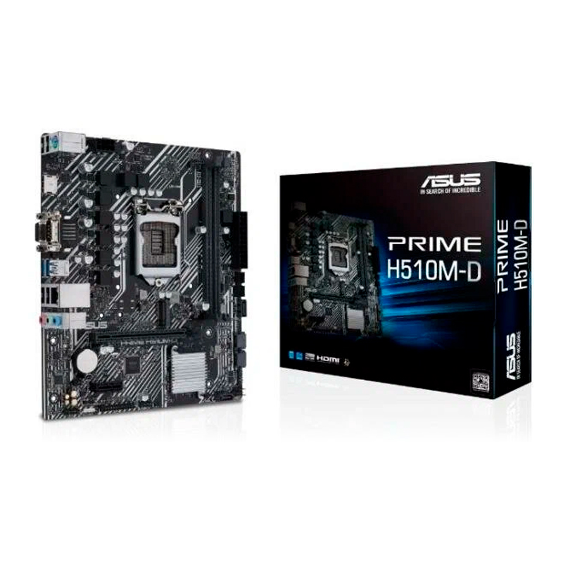 

Материнская плата ASUS PRIME H510M-D, PRIME H510M-D