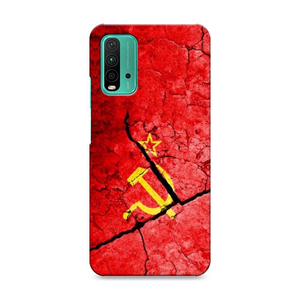 фото Пластиковый чехол "ссср" на xiaomi redmi 9t awog