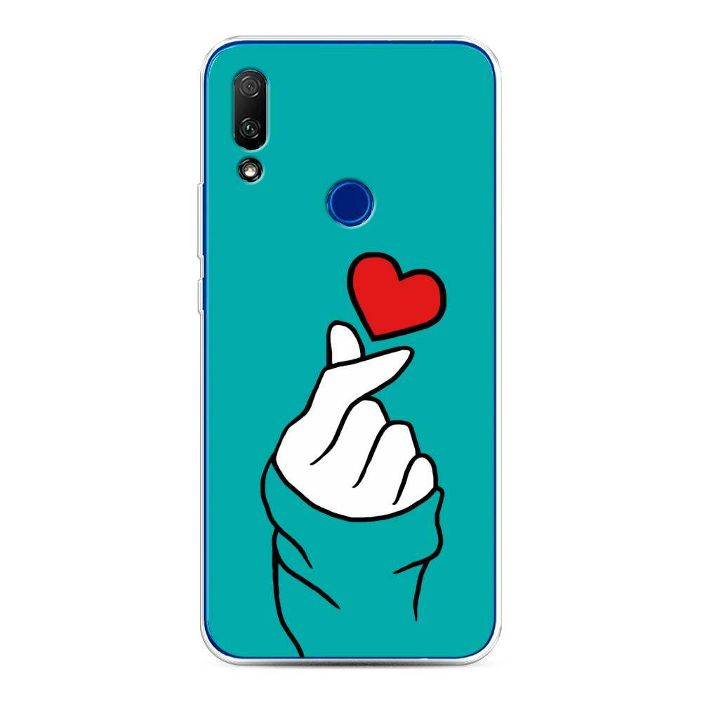 

Чехол Awog на Honor 9X "Маленькое сердечко", Голубой;белый;красный, 69950-7