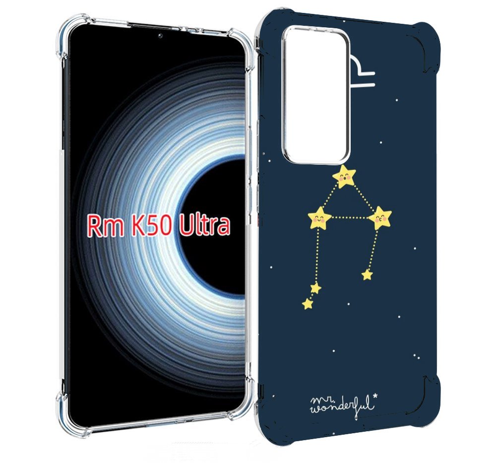 

Чехол MyPads знак-зодиака-весы-1 для Xiaomi 12T / Redmi K50 Ultra, Прозрачный, Tocco