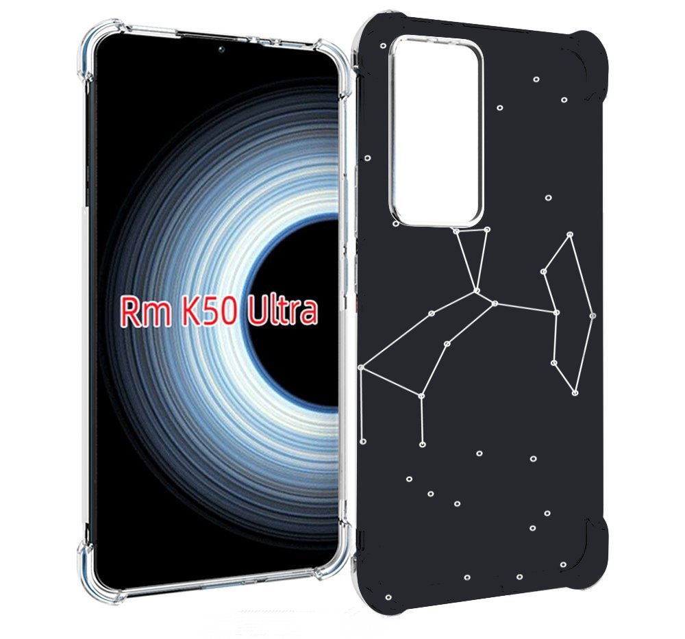 

Чехол MyPads знак зодиака стрелец 6 для Xiaomi 12T / Redmi K50 Ultra, Прозрачный, Tocco