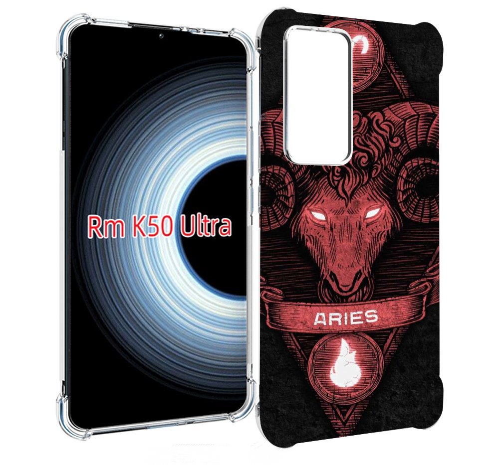 

Чехол MyPads знак зодиака овен 6 для Xiaomi 12T / Redmi K50 Ultra, Прозрачный, Tocco