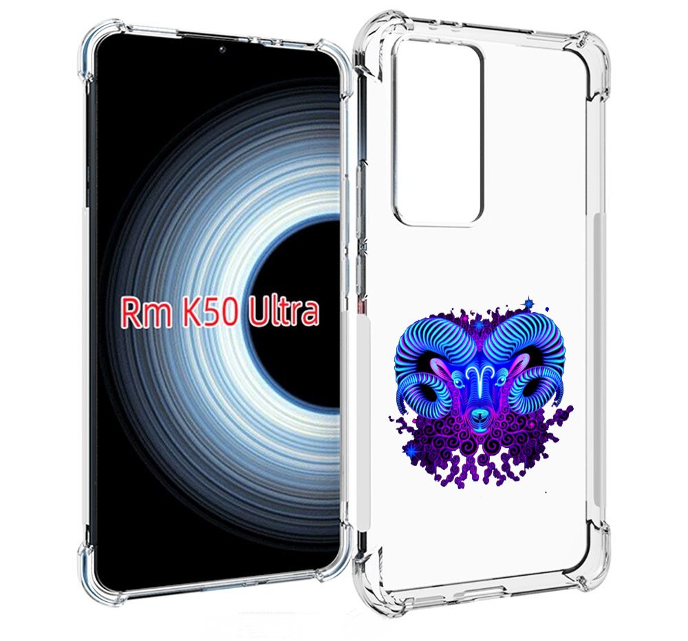 

Чехол MyPads знак зодиака овен 2 для Xiaomi 12T / Redmi K50 Ultra, Прозрачный, Tocco