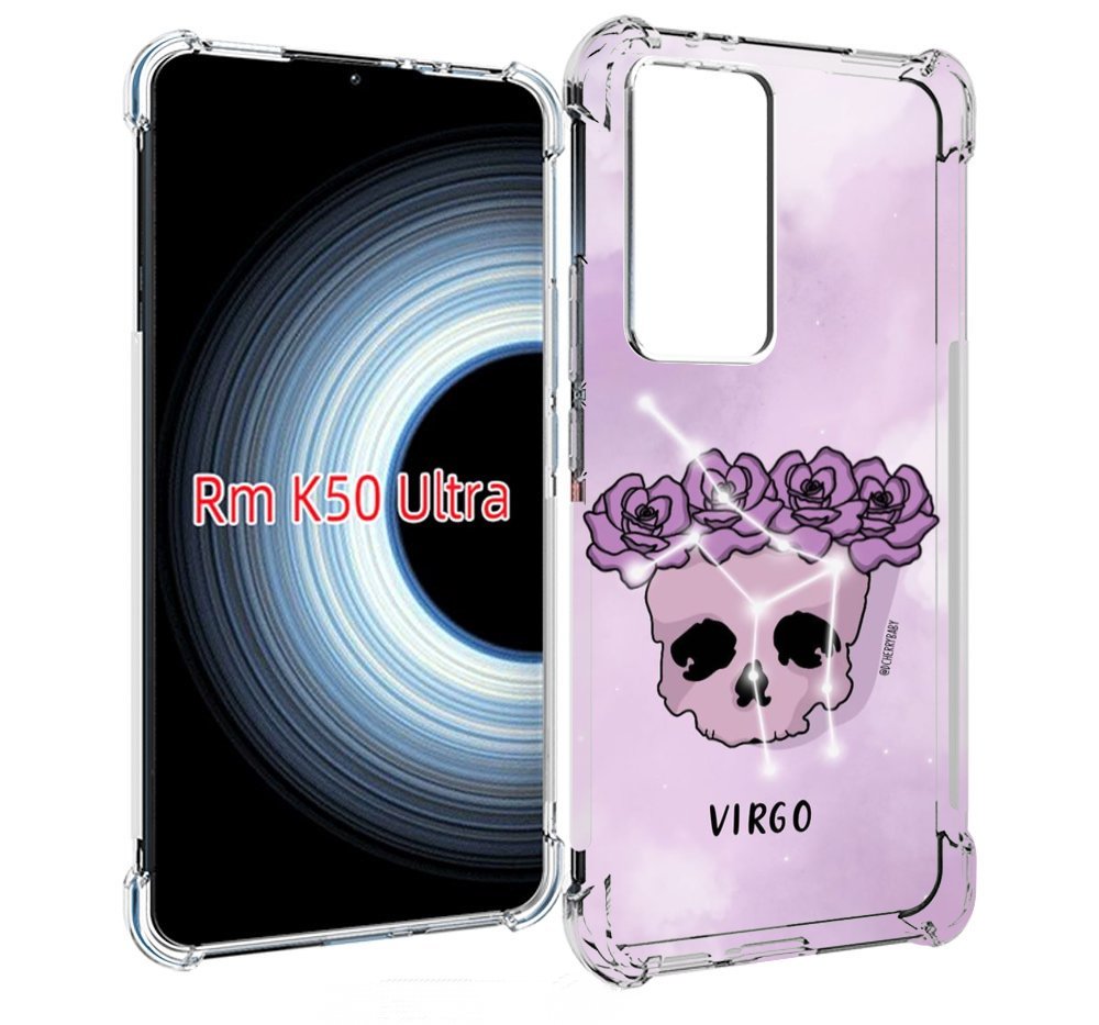 

Чехол MyPads знак зодиака дева 2 для Xiaomi 12T / Redmi K50 Ultra, Прозрачный, Tocco