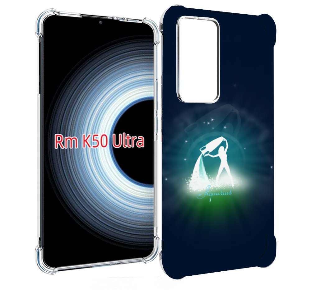 

Чехол MyPads знак зодиака водолеи 1 для Xiaomi 12T/Redmi K50 Ultra, Прозрачный, Tocco