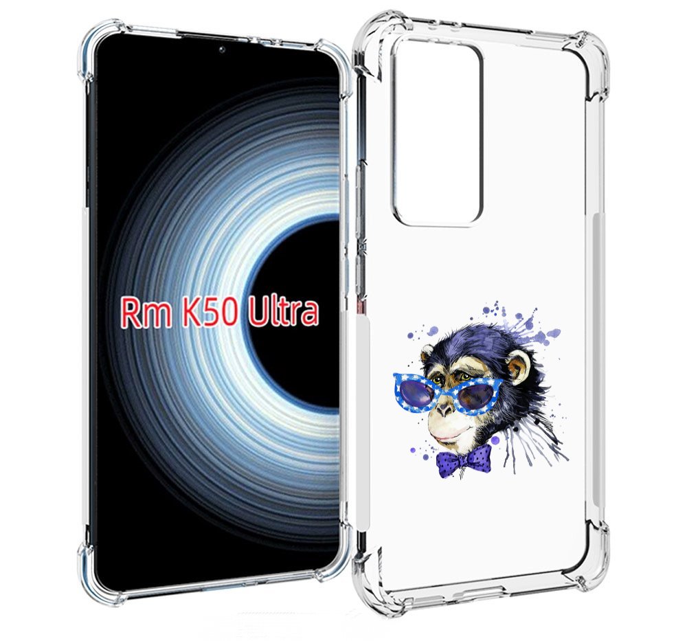 

Чехол MyPads акварельная обезьяна для Xiaomi 12T / Redmi K50 Ultra, Прозрачный, Tocco