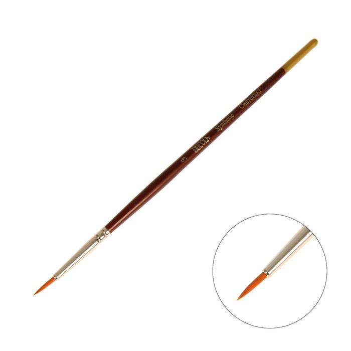 

Кисть Decola № 3, синтетика, круглая, d=2.3 мм, 20667