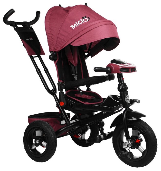 фото Велосипед детский micio comfort plus бордовый