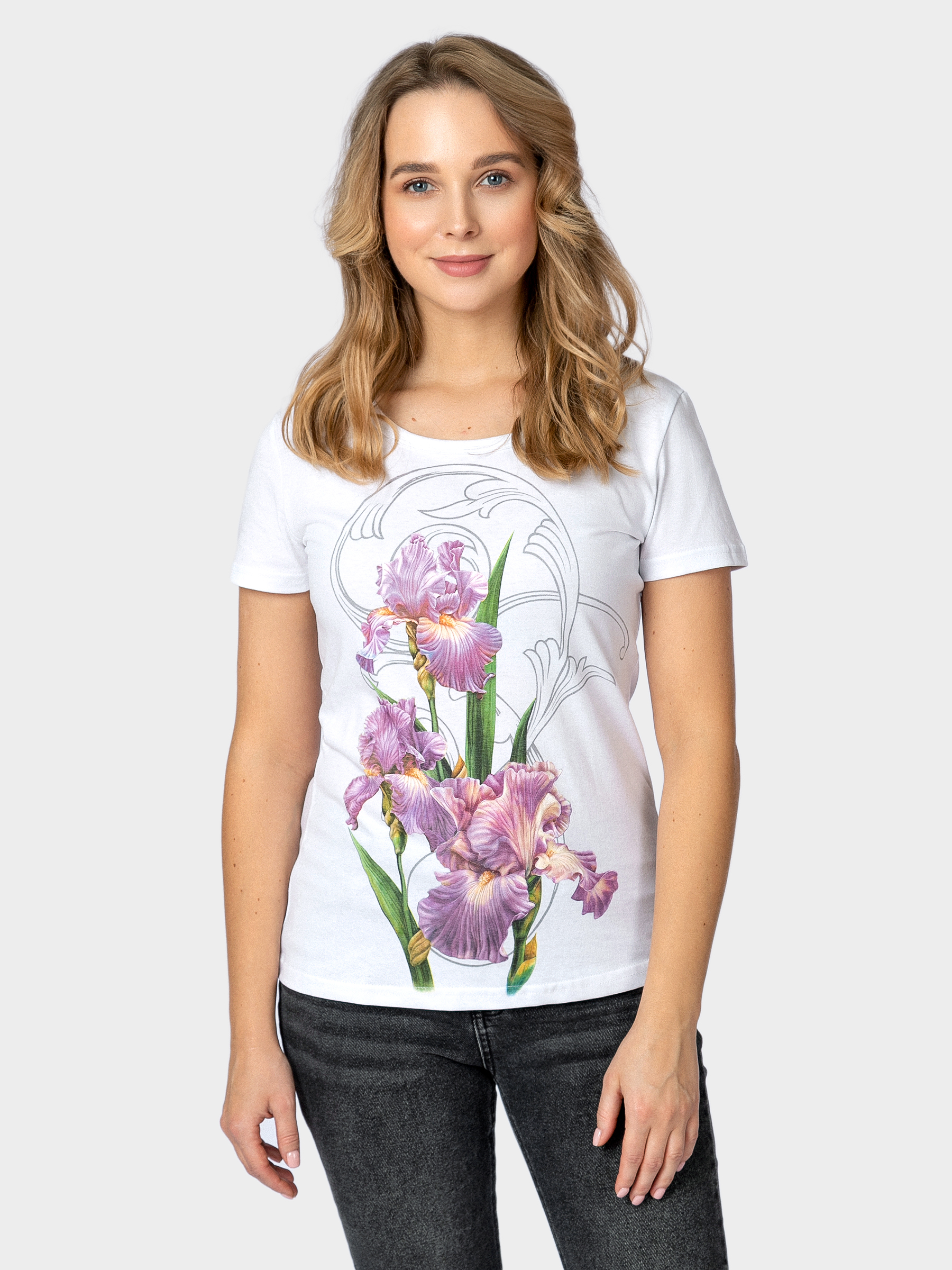 

Футболка женская MF 1-780 белая XXL, 1-780