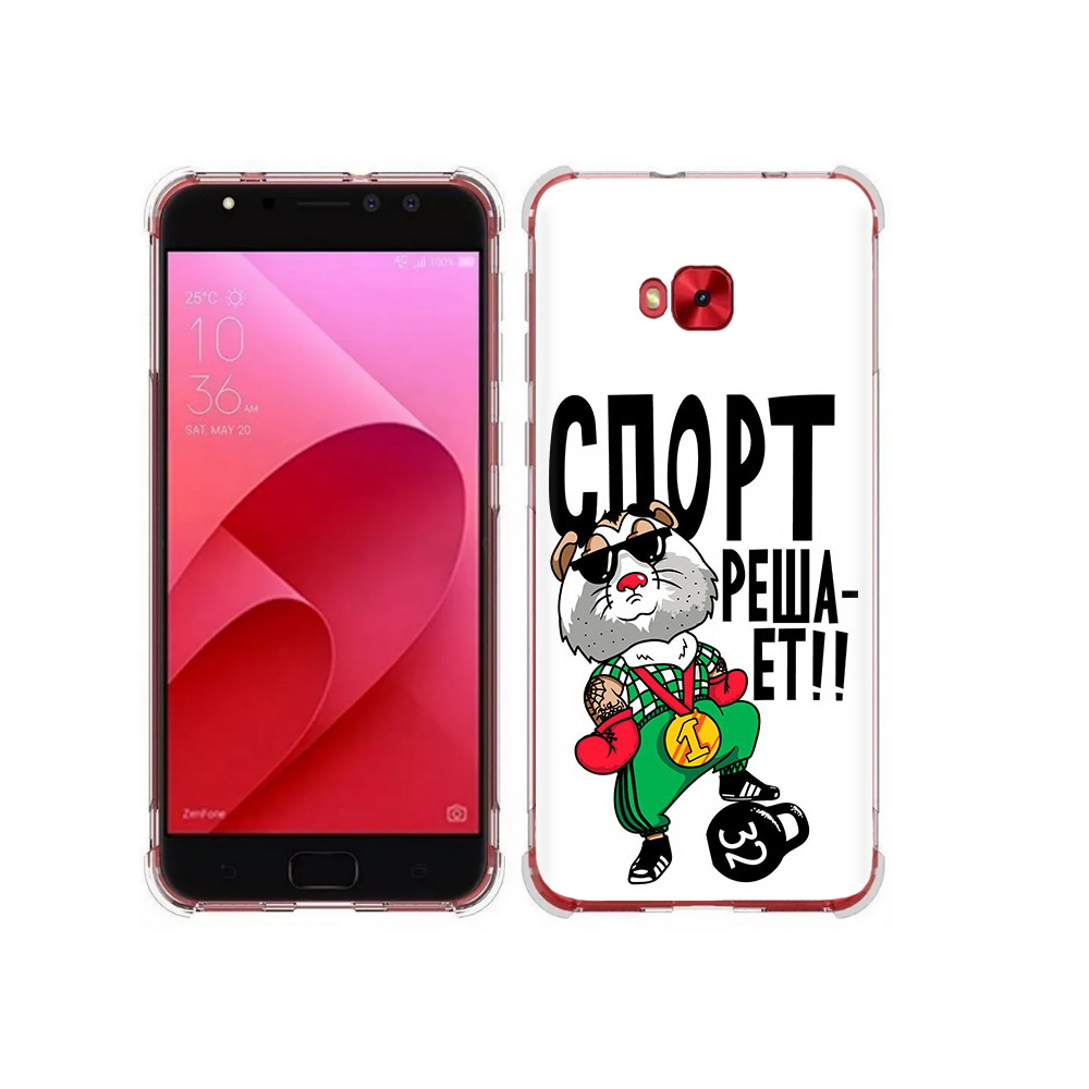 Чехол MyPads Tocco для Asus ZenFone 4 Selfie Спорт решает (PT76274.652.161)