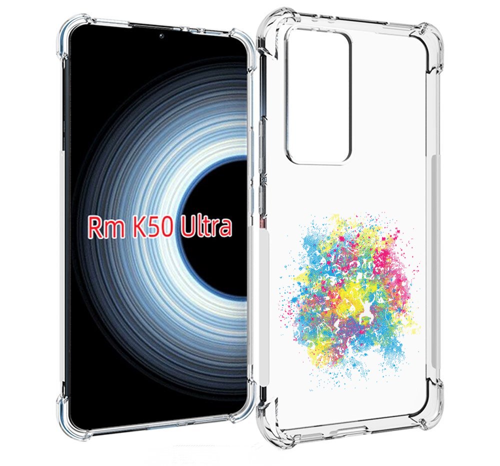

Чехол MyPads акварель абстракция для Xiaomi 12T / Redmi K50 Ultra, Прозрачный, Tocco