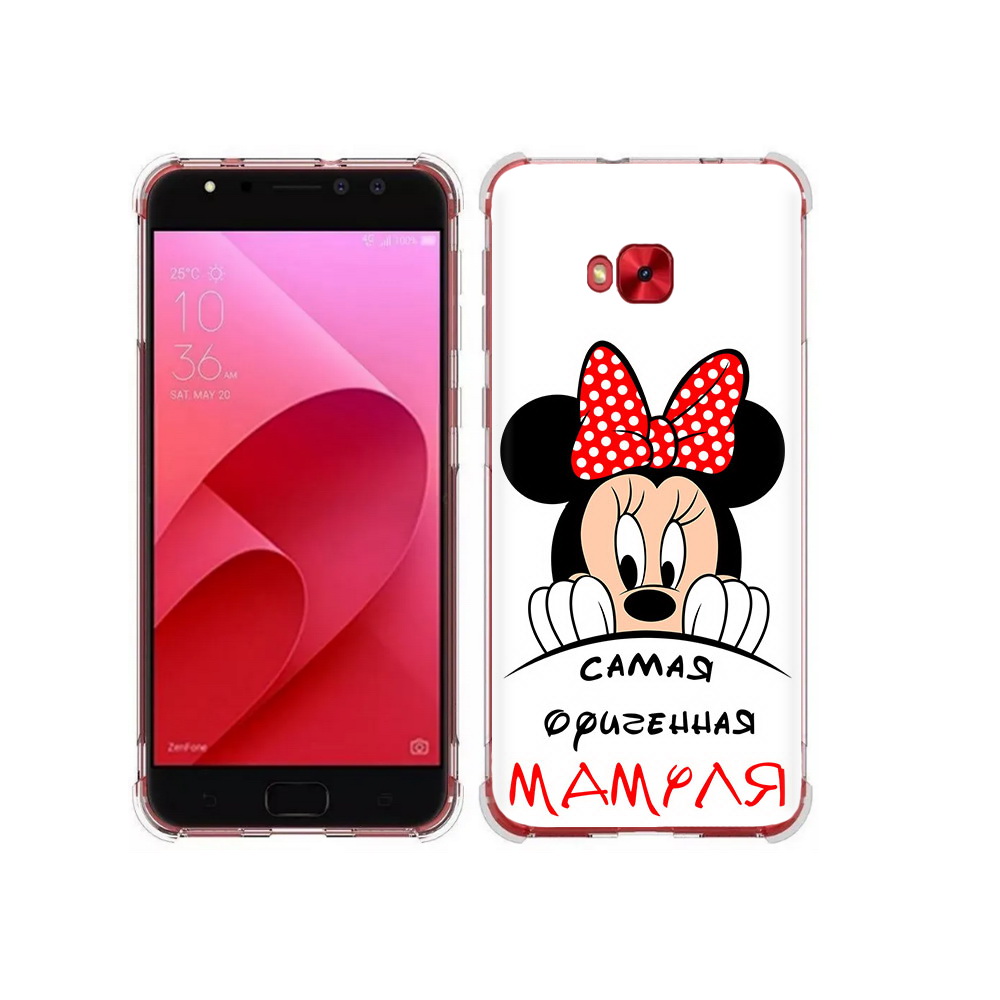 Чехол MyPads Tocco для Asus ZenFone 4 Selfie Самая лучшая мамуля Мини Маус