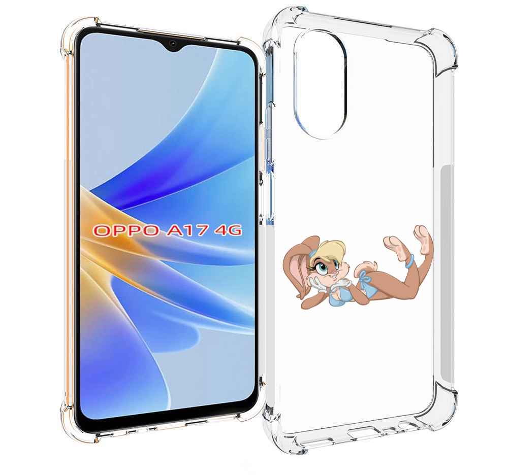 Чехол MyPads зайка-в-купальнике для OPPO A17
