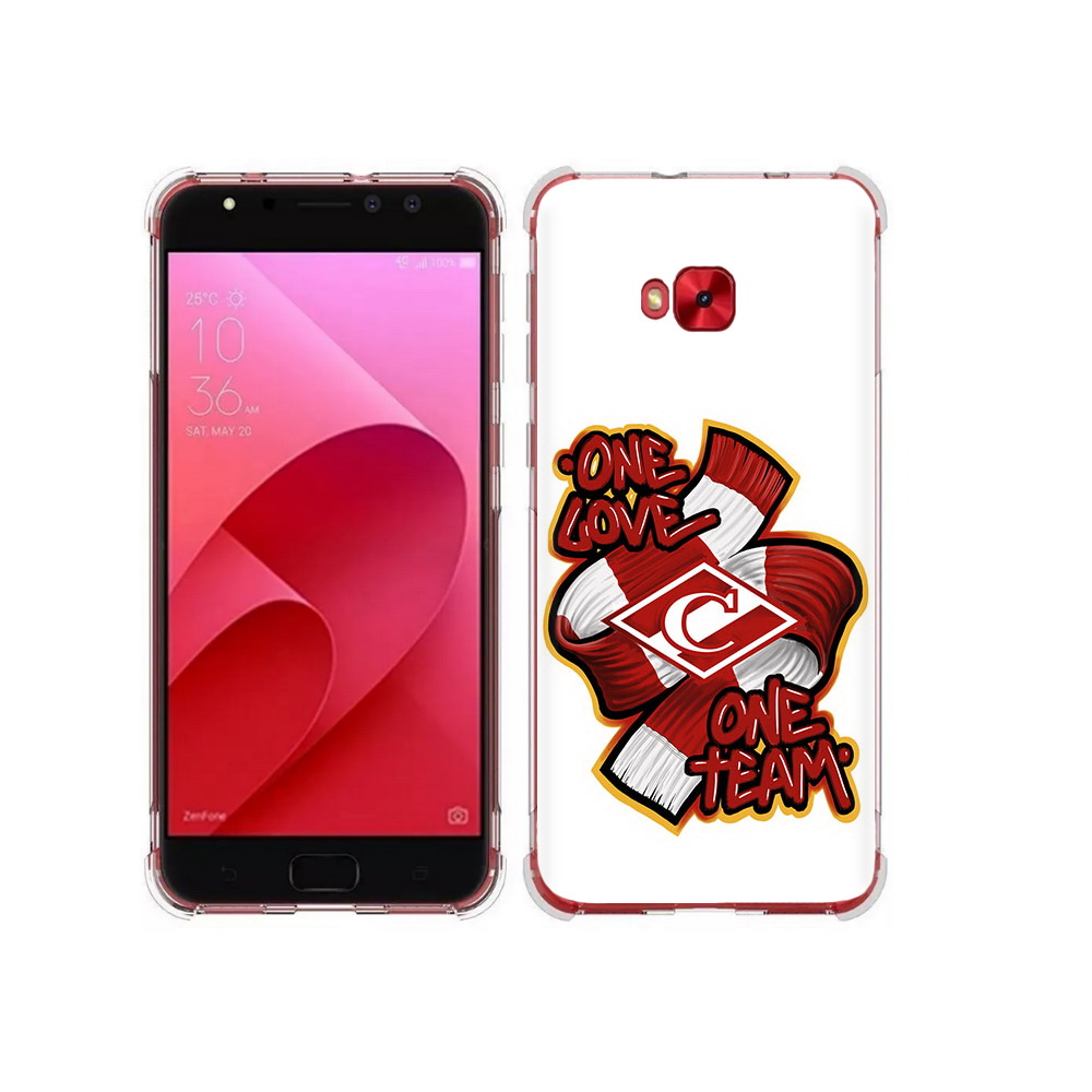 Чехол MyPads Tocco для Asus ZenFone 4 Selfie Одна любовь-Спартак (PT76274.652.126)