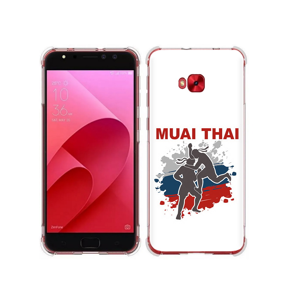 Чехол MyPads Tocco для Asus ZenFone 4 Selfie Муайтай (PT76274.652.123)
