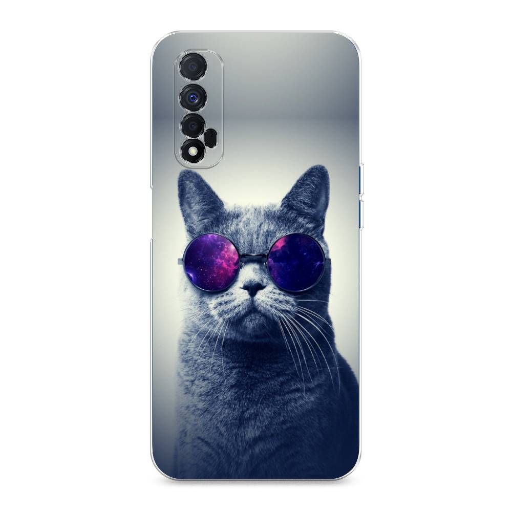 

Чехол Awog на Realme Narzo 30 4G "Космический кот", Разноцветный, 257650-1