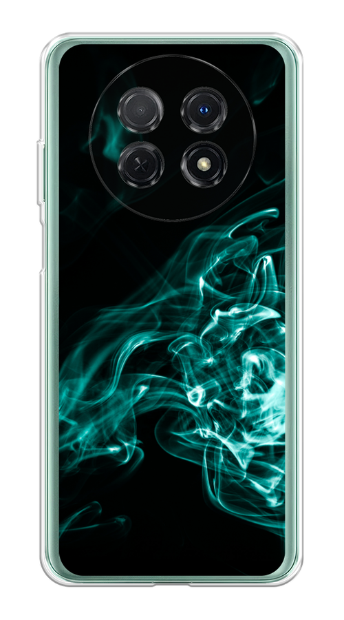

Чехол на Huawei Nova Y91 "Дым", Бирюзовый;черный;голубой, 6121650-3