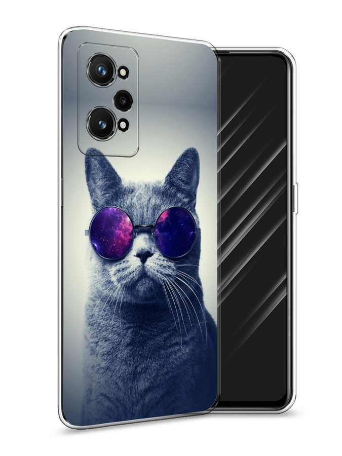 

Чехол Awog на Realme GT Neo 3T "Космический кот", Разноцветный, 2510750-1