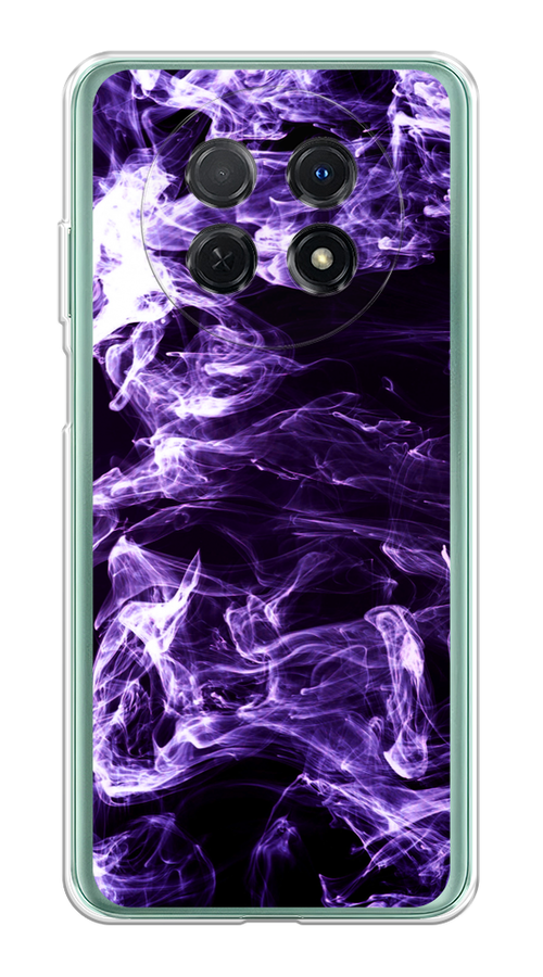 

Чехол на Huawei Nova Y91 "Фиолетовый дым", Фиолетовый;белый;черный, 6121650-3