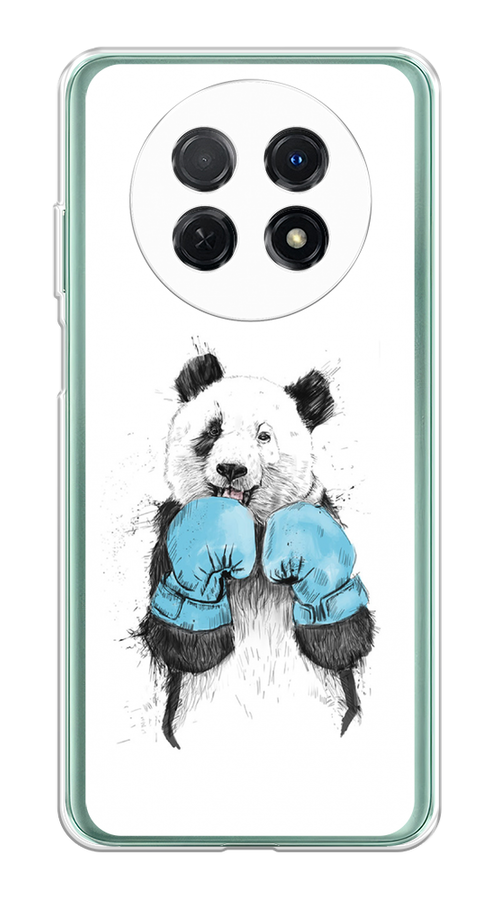 фото Чехол на huawei nova y91 "панда боксер" case place