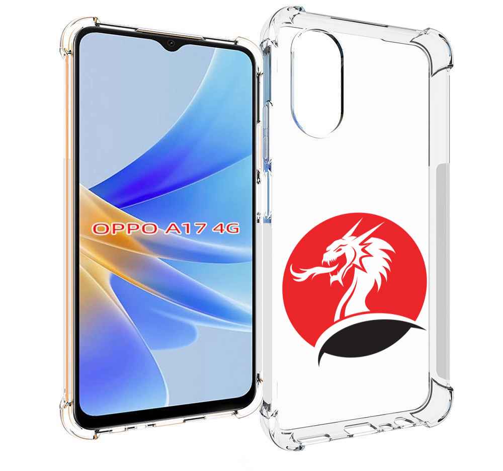 

Чехол MyPads дракон-рисунок для OPPO A17, Прозрачный, Tocco
