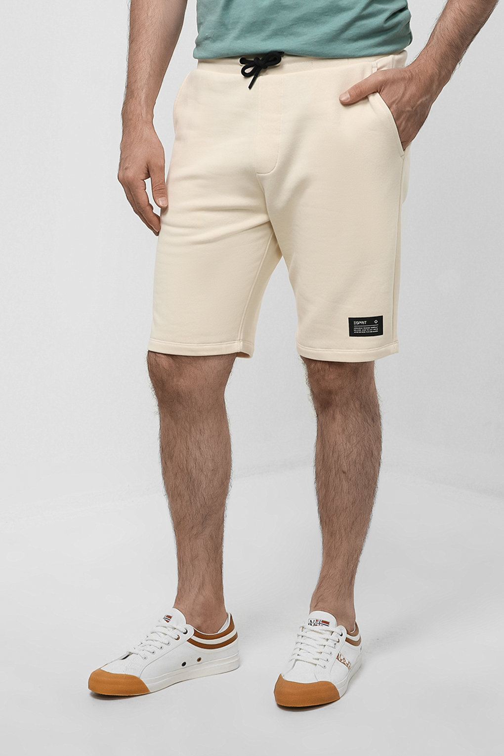 

Шорты мужские Esprit Casual 032EE2C301 бежевые L, 032EE2C301