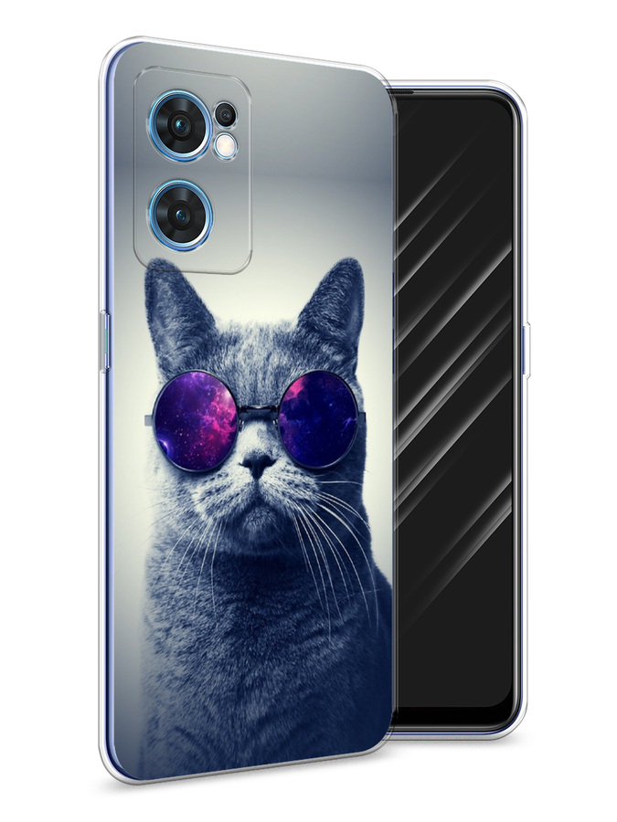

Чехол Awog на Oppo Find X5 Lite "Космический кот", Разноцветный, 259850-1