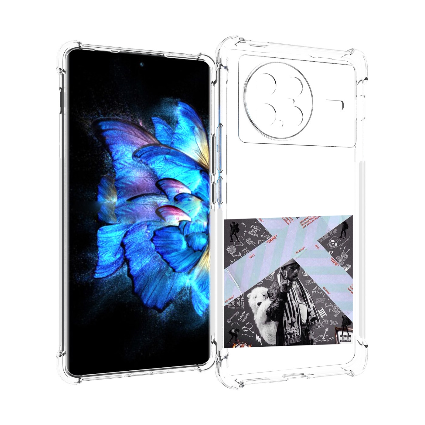 

Чехол MyPads Lil Uzi Vert - Luv Is Rage 2 для Vivo X Note 5G, Прозрачный, Tocco