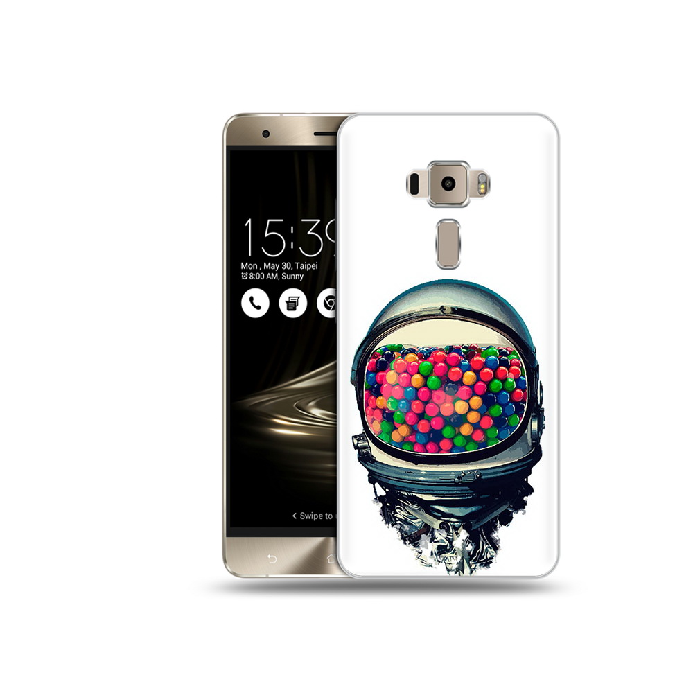 

Чехол MyPads Tocco для Asus ZenFone 3 Neo (ZE520KL) шлем космонавта (PT38045.651.700), Прозрачный, Tocco