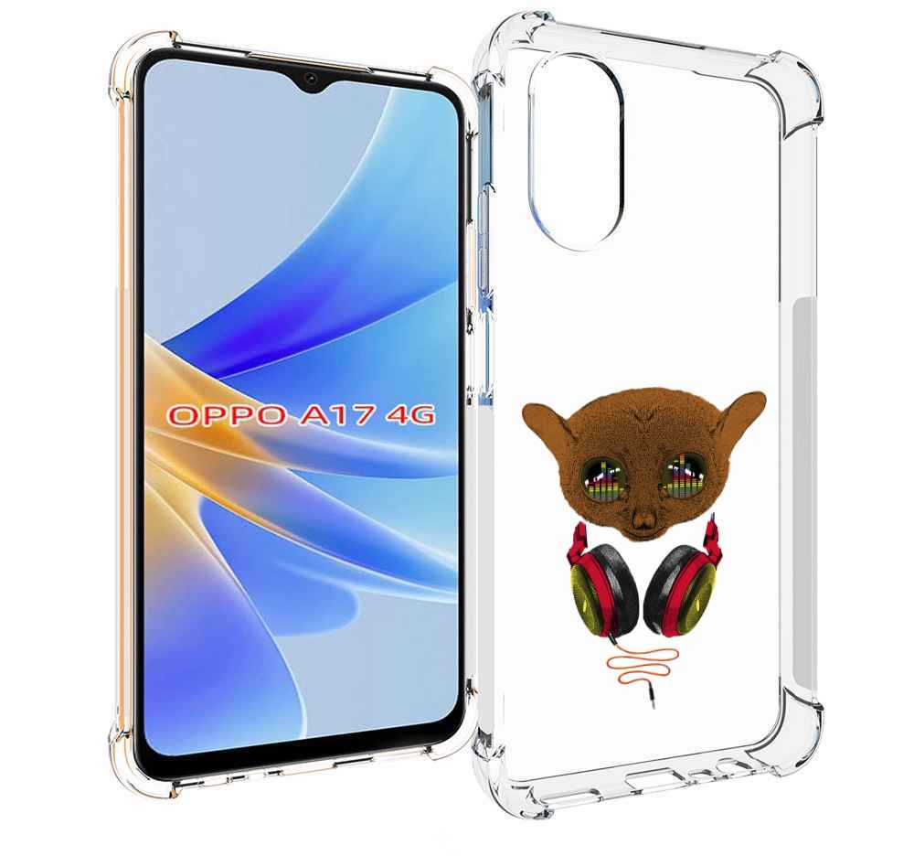 

Чехол MyPads диджей для OPPO A17, Прозрачный, Tocco