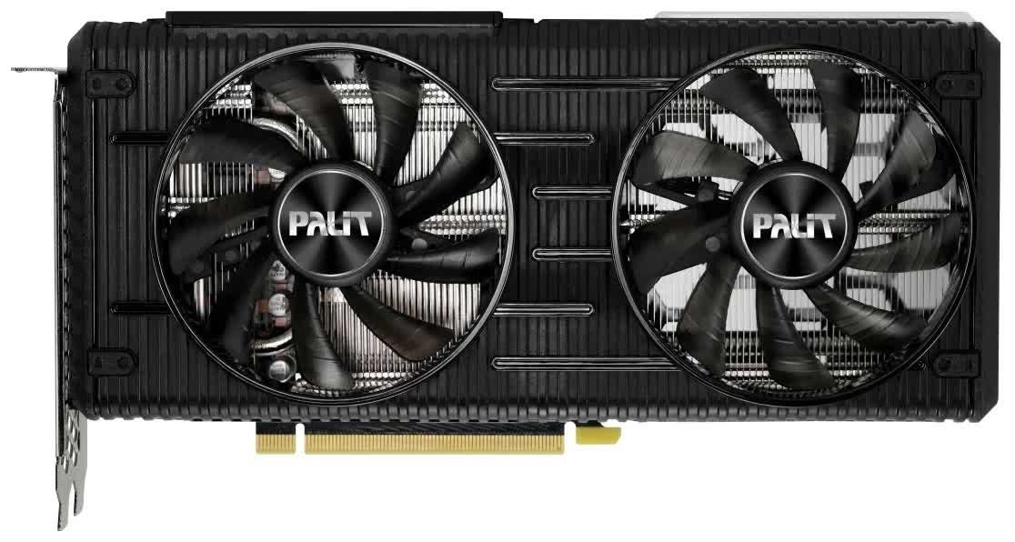 

Видеокарта Palit NVIDIA GeForce RTX 3060 Ti DUAL OC V1 (LHR) (NE6306TS19P2-190AD V1), GeForce RTX 3060 Ti DUAL OC V1 (LHR)