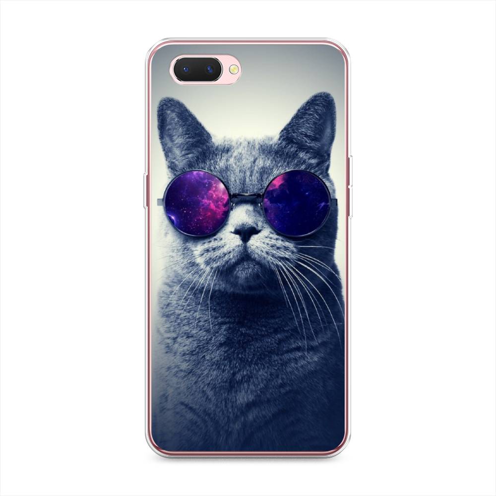

Чехол Awog на Oppo A3s "Космический кот", Разноцветный, 252050-1