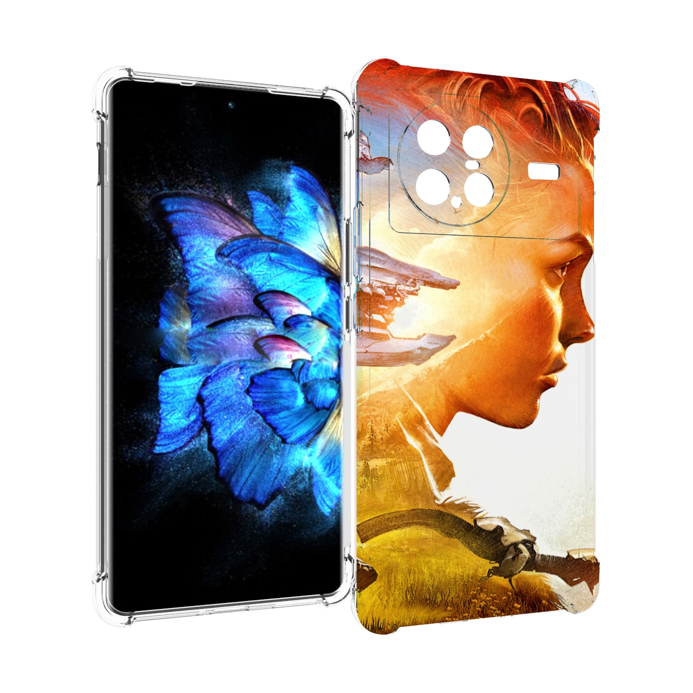 

Чехол MyPads Horizon Zero Dawn art для Vivo X Note 5G, Прозрачный, Tocco