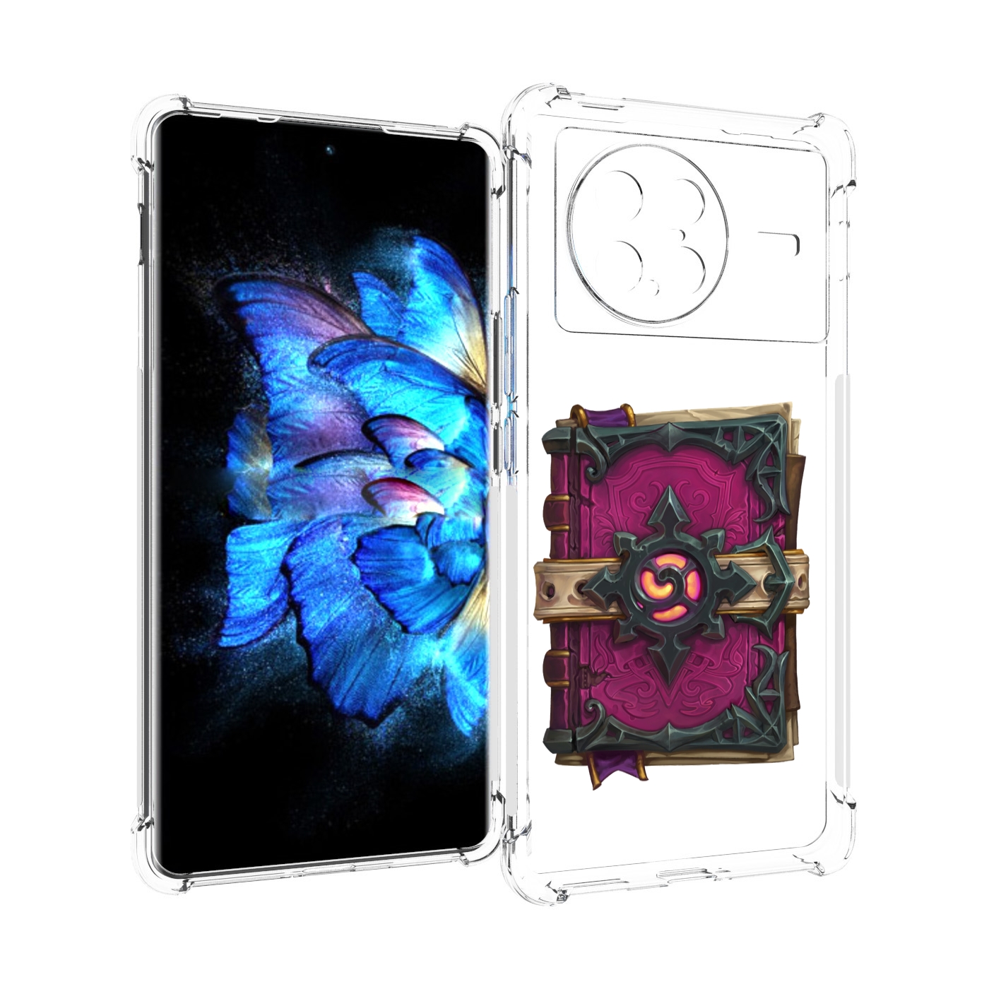

Чехол MyPads Hearthstone для Vivo X Note 5G, Прозрачный, Tocco