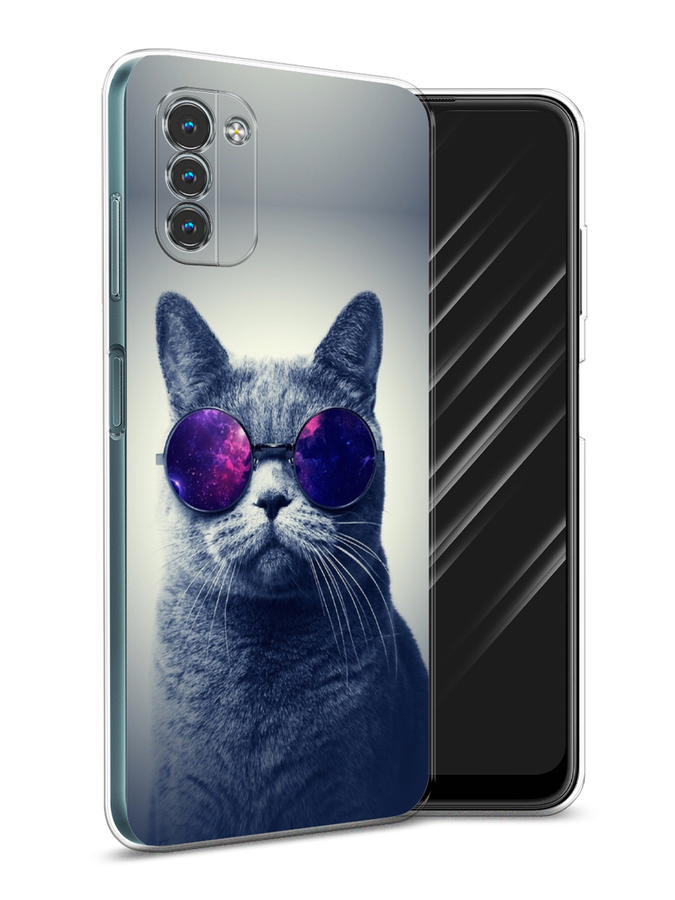 

Чехол Awog на Nokia G11 / Нокиа G11 "Космический кот", Разноцветный, 125150-1