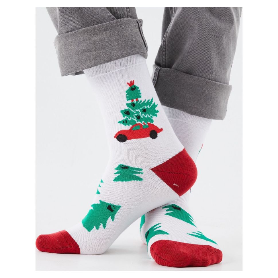 

Носки мужские St. Friday Socks NY22-1026-02 белые, Белый, NY22-1026-02