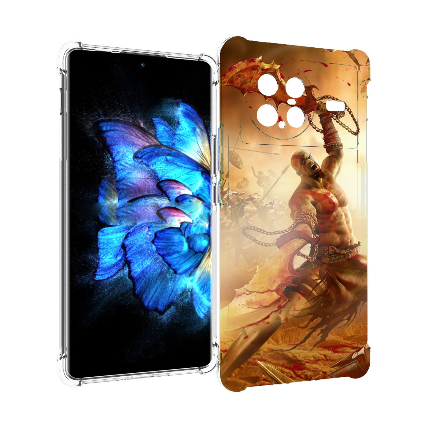

Чехол MyPads God Of War III для Vivo X Note 5G, Прозрачный, Tocco