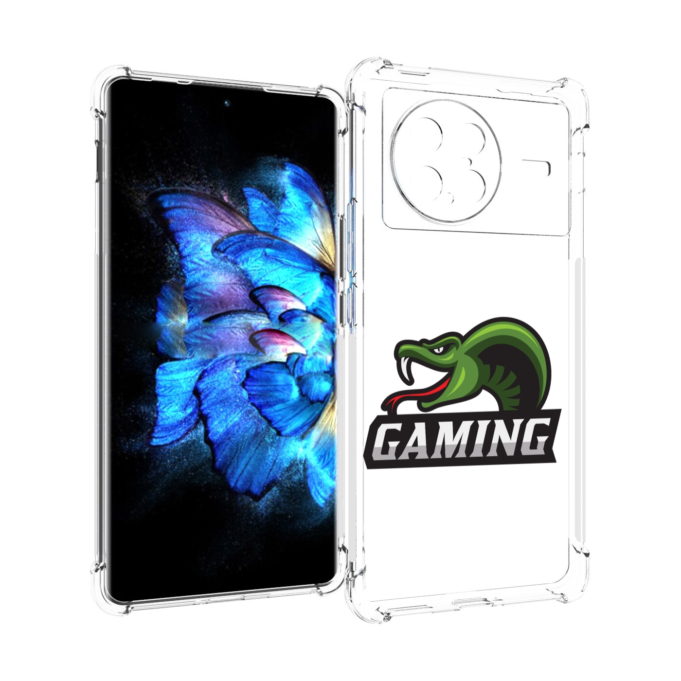 

Чехол MyPads Gaming-3 для Vivo X Note 5G, Прозрачный, Tocco