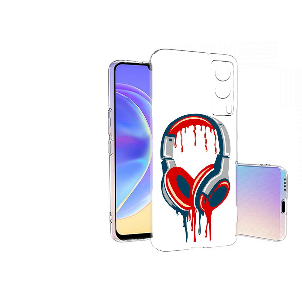 

Чехол MyPads Tocco для Vivo V21E не делай громко (PT161736.380.517), Прозрачный, Tocco