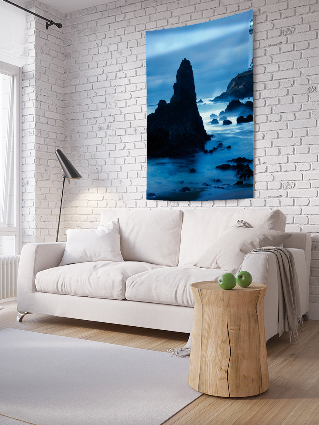 

Вертикальное фотопанно на стену JoyArty Ночи у маяка 100x150 см, Ночи у маяка