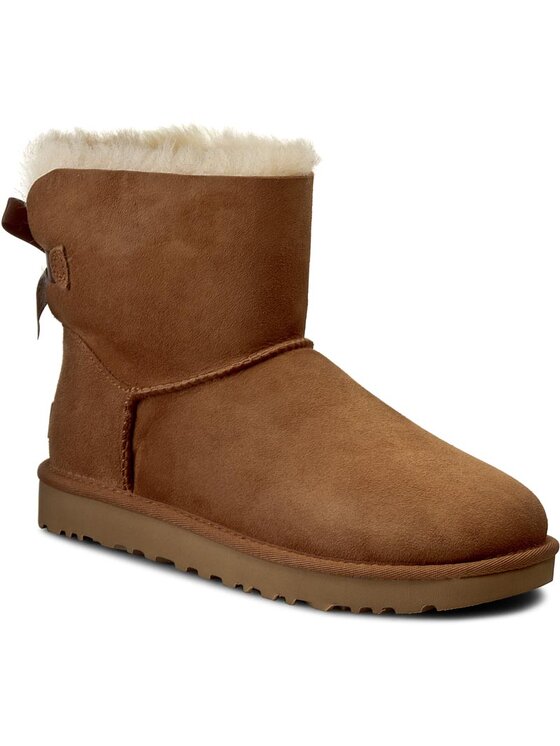 фото Ботинки w mini bailey bow ii 1016501 ugg коричневый 42 eu