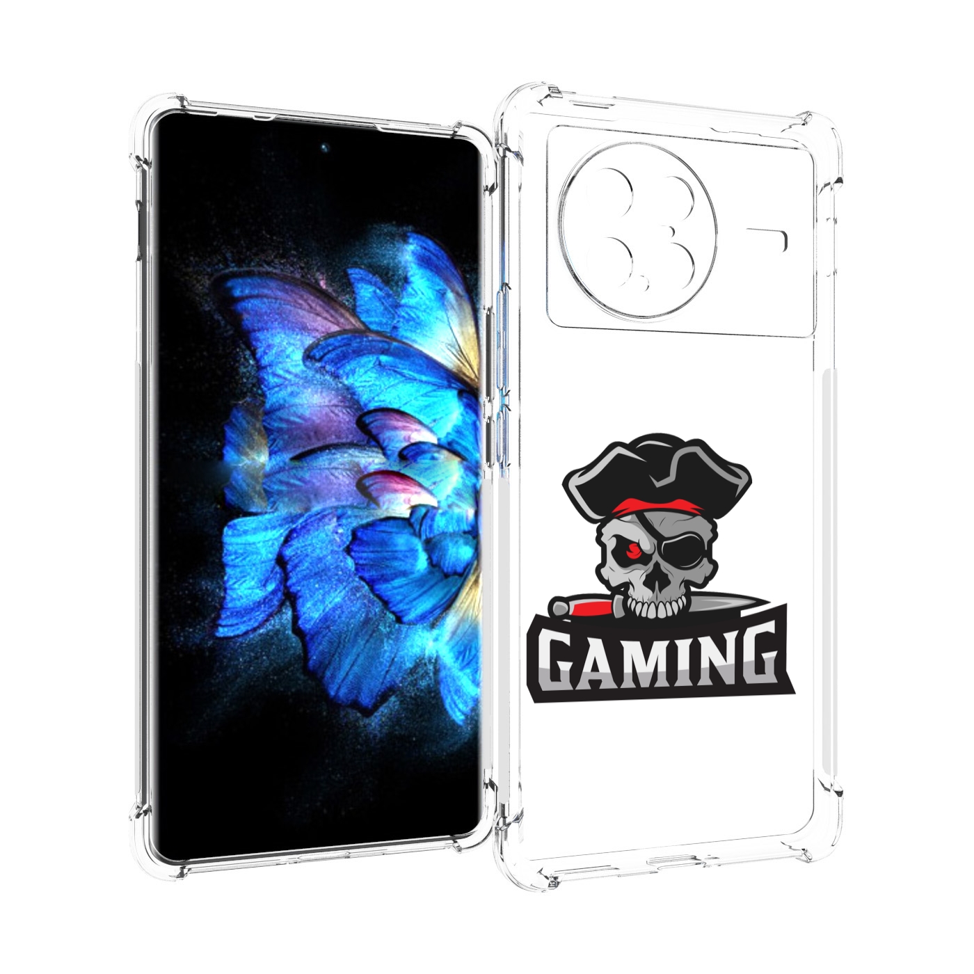 

Чехол MyPads Gaming-2 для Vivo X Note 5G, Прозрачный, Tocco