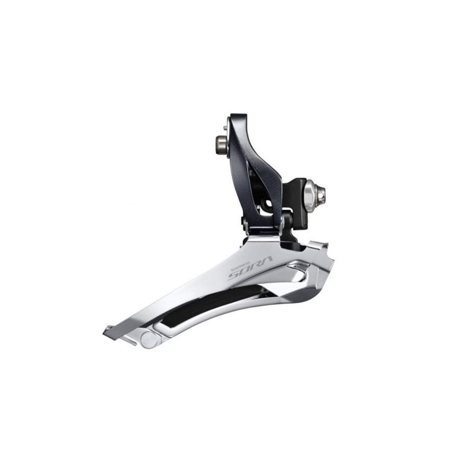 

Переключатель передний Shimano Sora R3000 2х9 EFDR3000F, Серебристый, Sora R3000